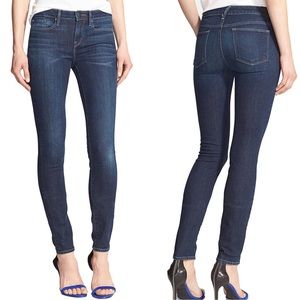 Vince Riley Legging Jeans in 3rd Street Wash Mid Rise Skinny Dark Denim Size 24